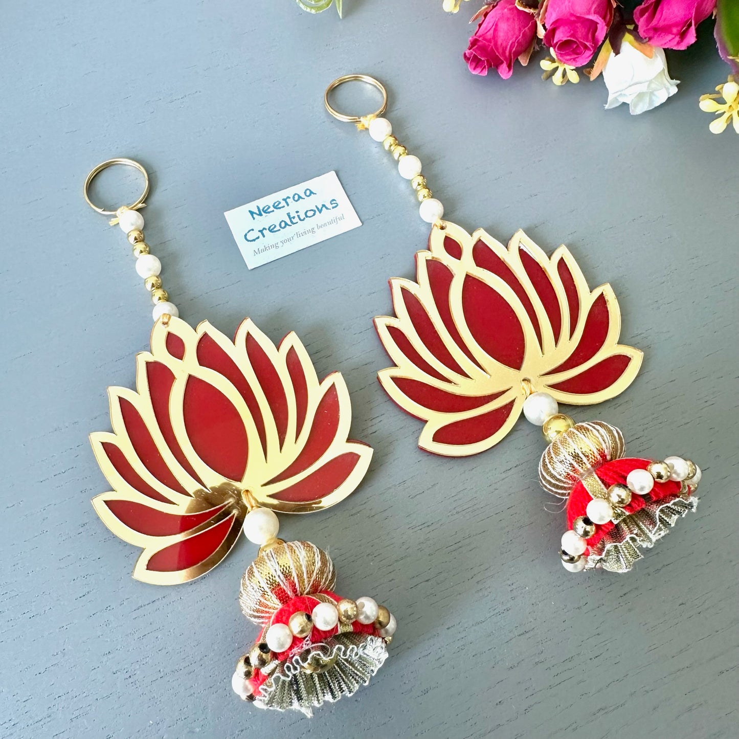 Lotus style hanging - Set of 2