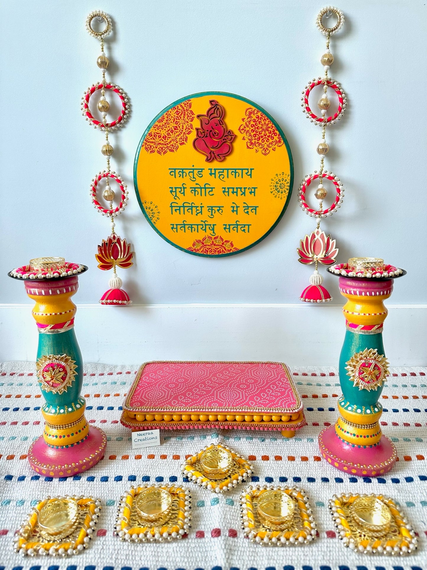 Ganesha Festival Decoration set