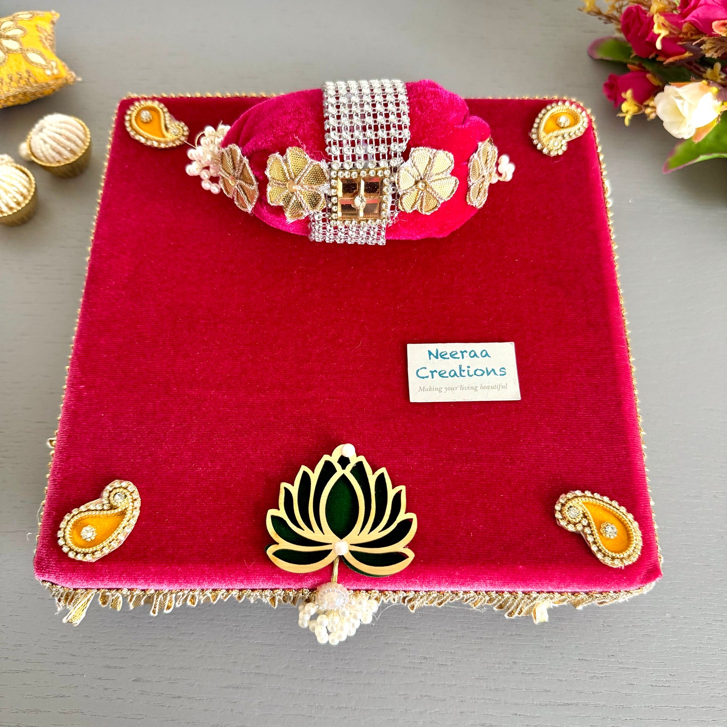 Divine Chowki for Puja (worship)