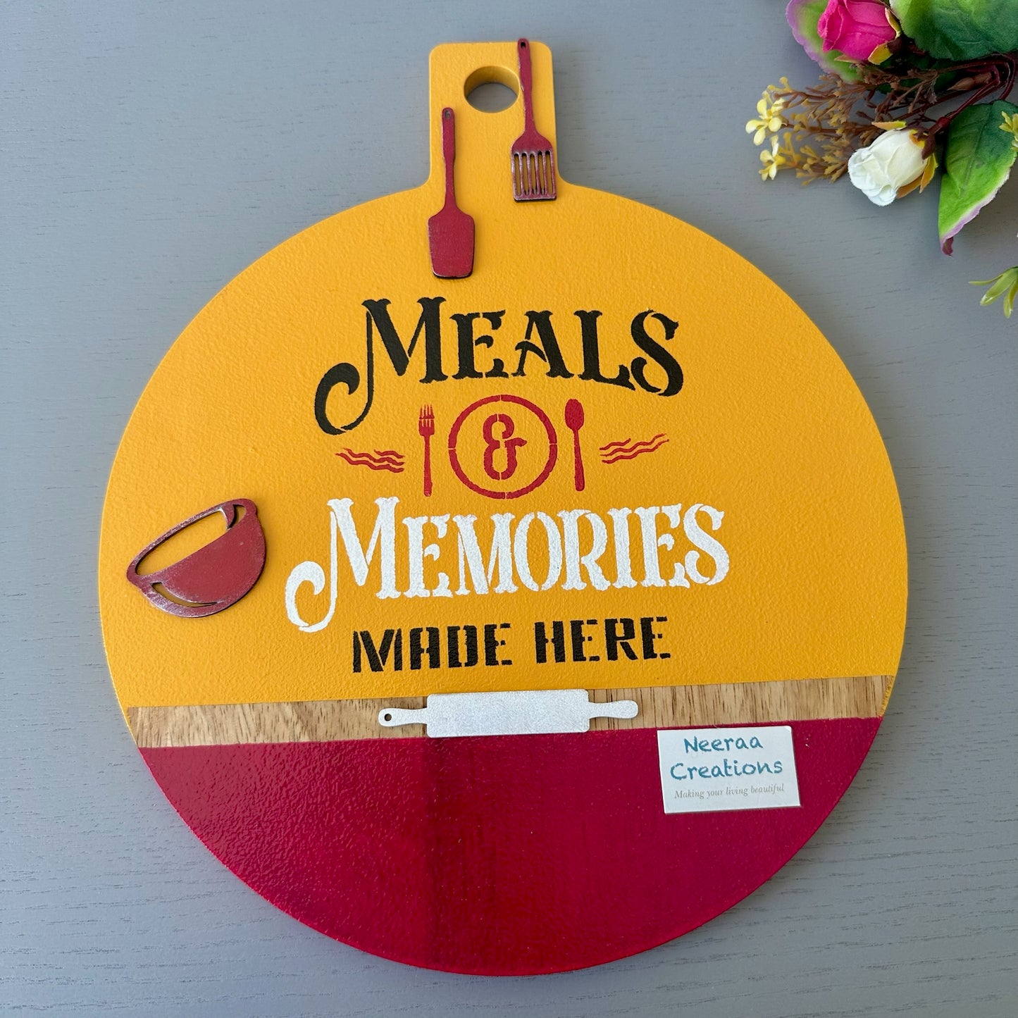 Kitchen Wall Decor - Meals & Memories