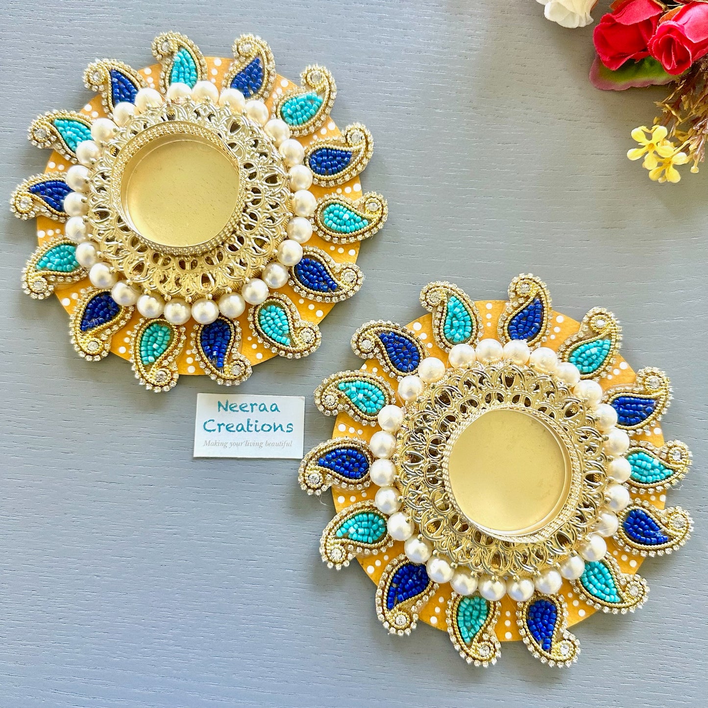 Decorative Diyas - Set of 2