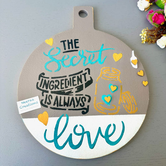 Kitchen Wall Decor - The secret ingredient