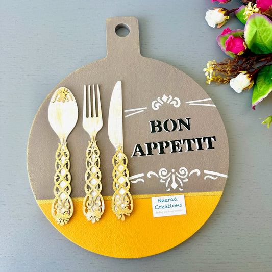 Kitchen Wall Decor - Bon Appetit