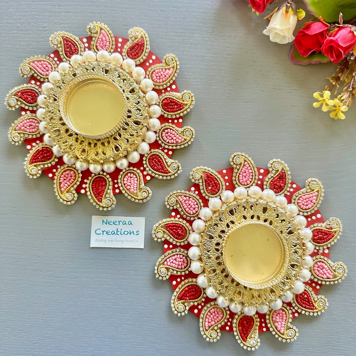 Decorative Diyas - Set of 2