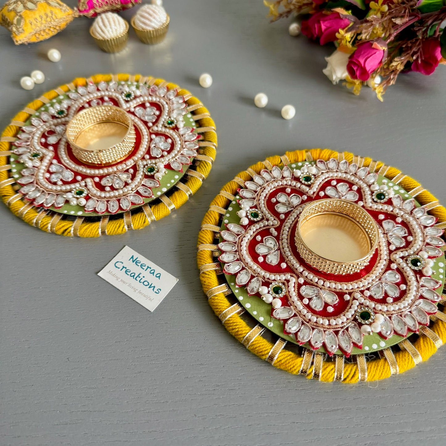 Decorative Diyas - Set of 2