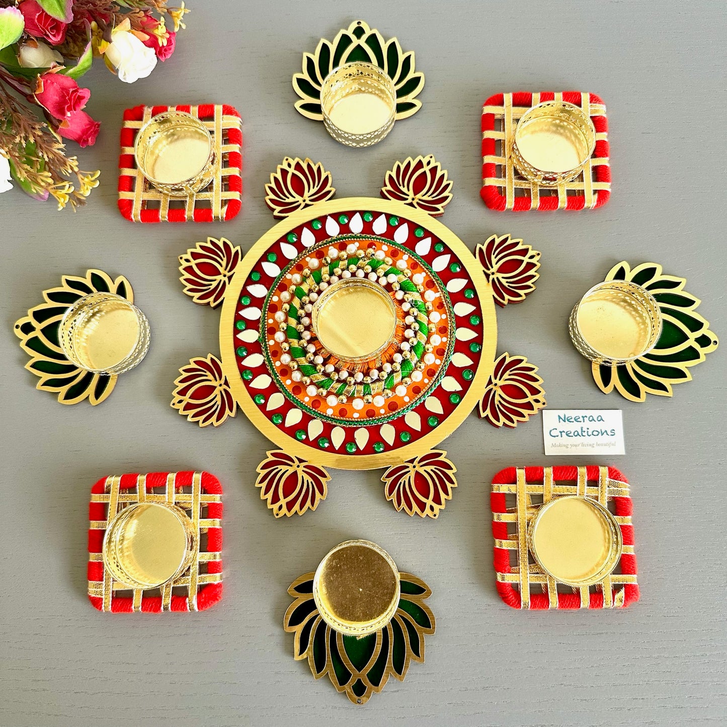 Lotus style Festival Decoration set