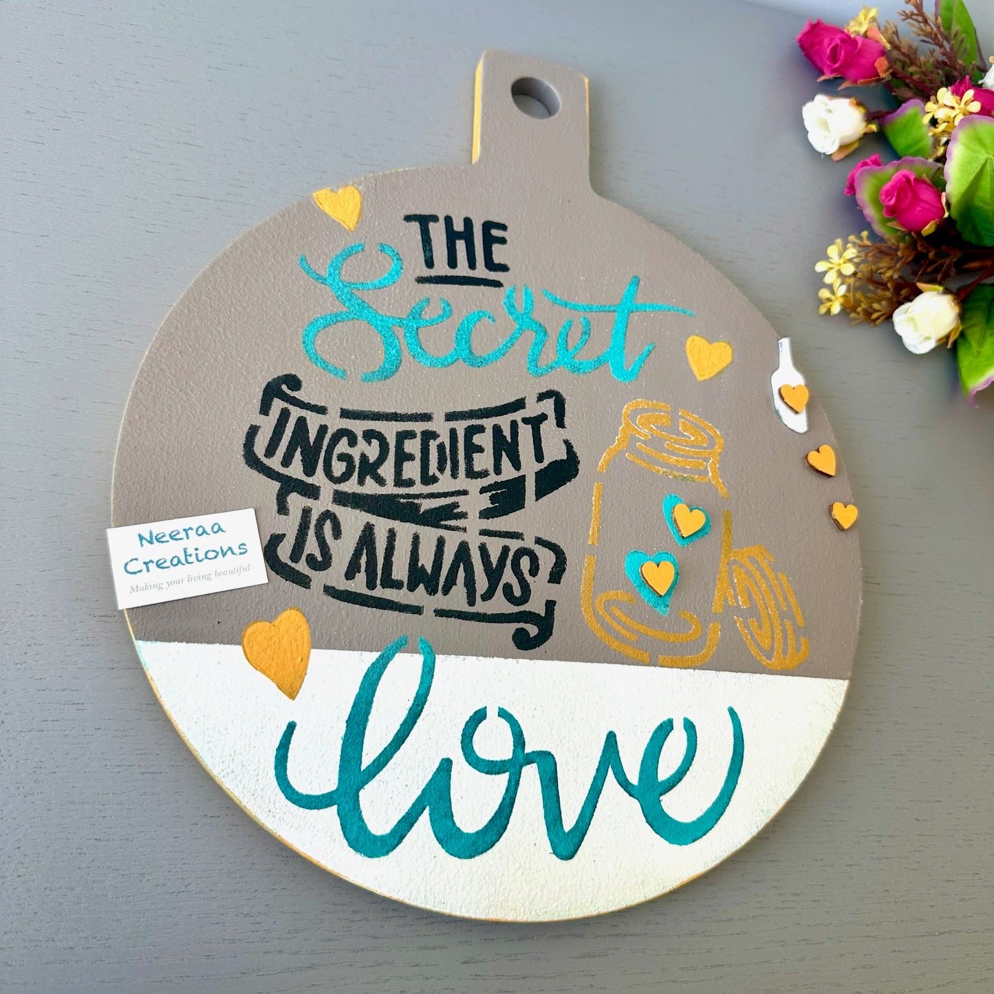 Kitchen Wall Decor - The secret ingredient