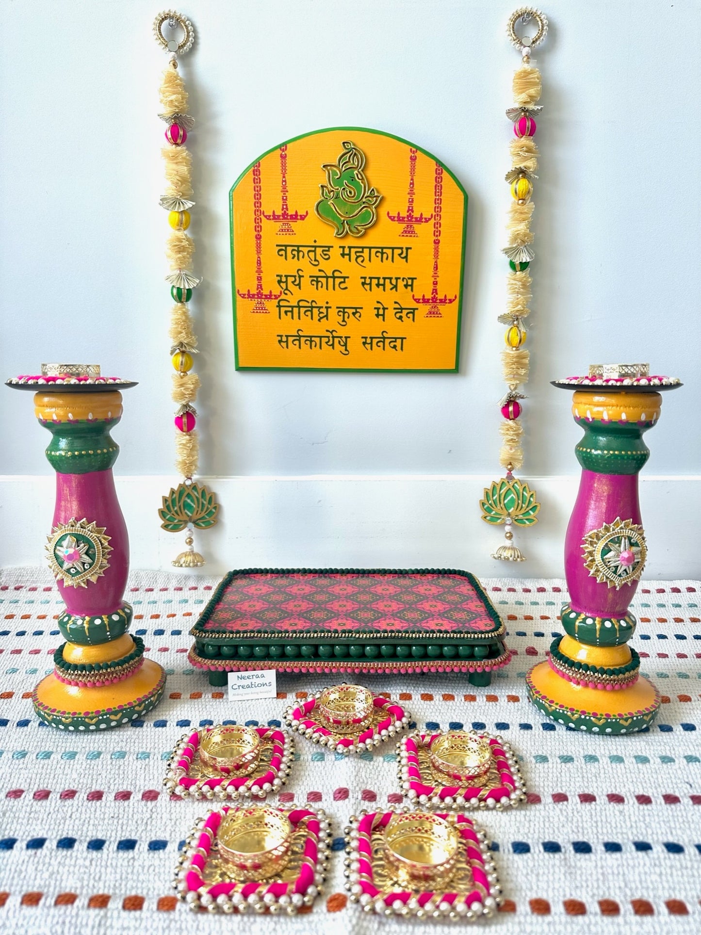 Ganesha Festival Decoration set