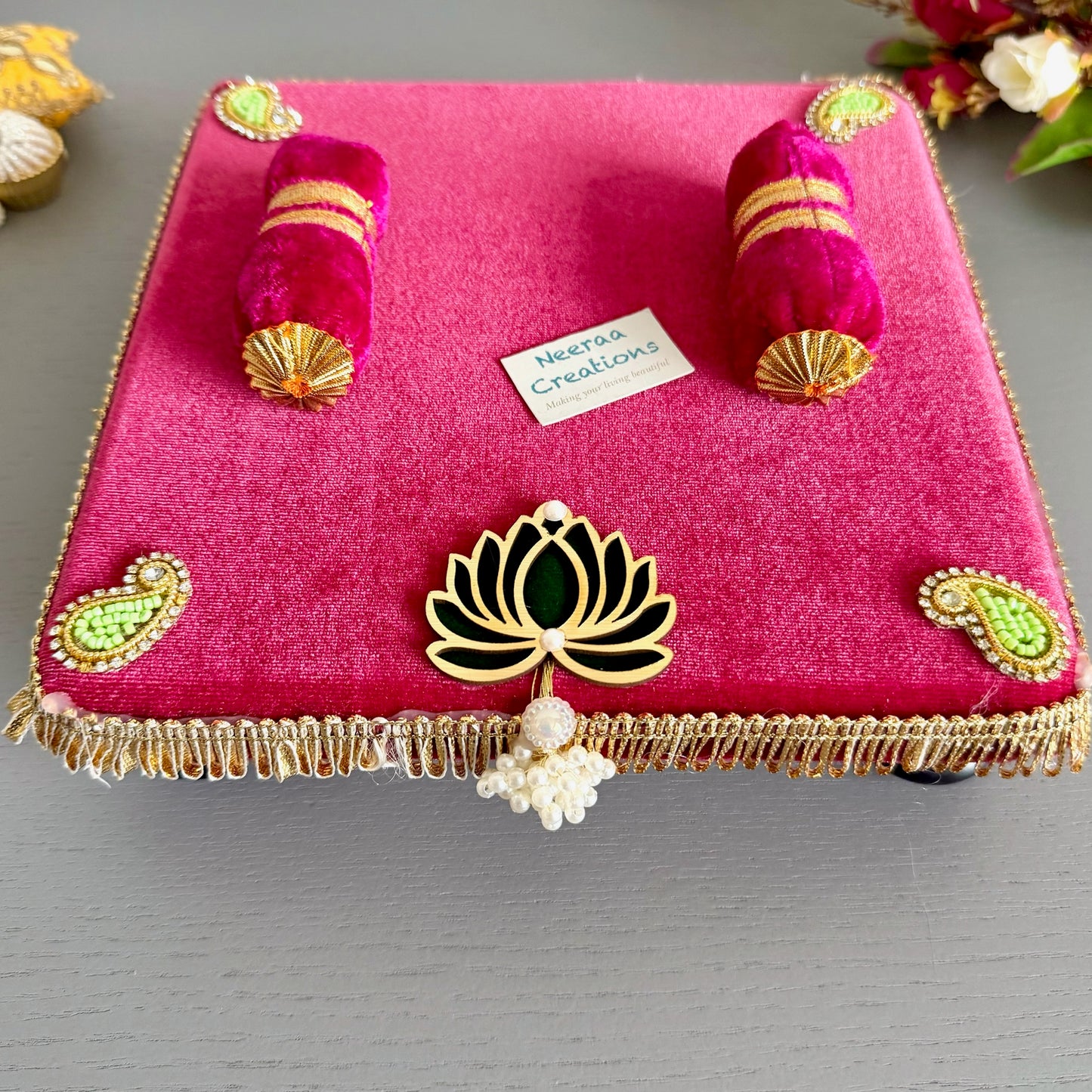 Divine Chowki for Puja (worship)