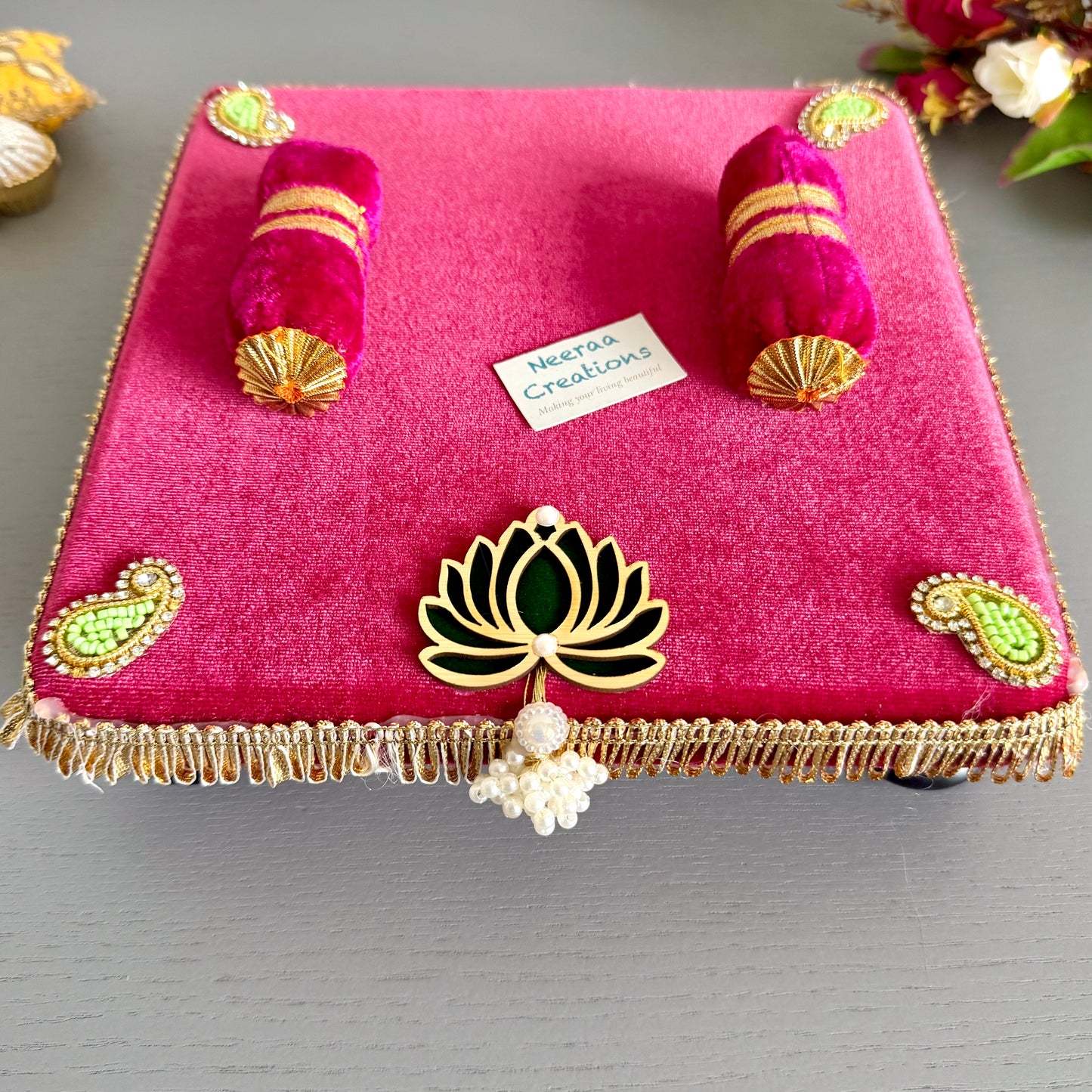 Divine Chowki for Puja (worship)