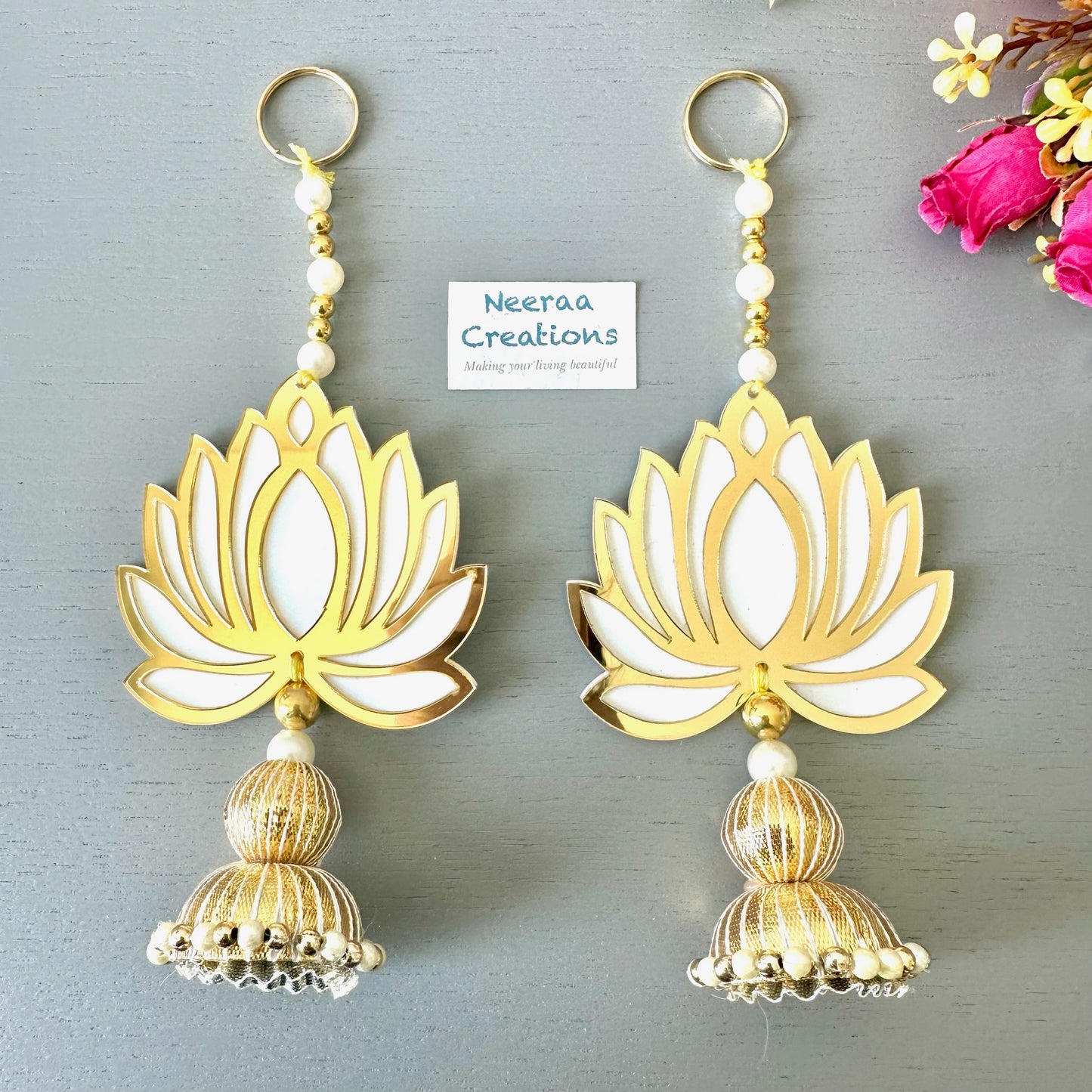 Lotus style hanging - Set of 2