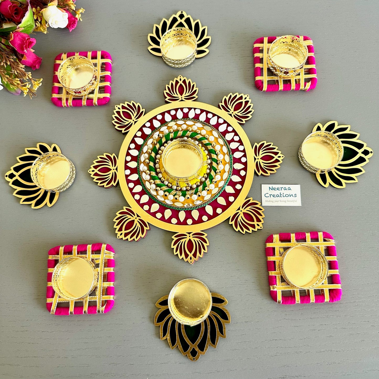 Lotus style Festival Decoration set