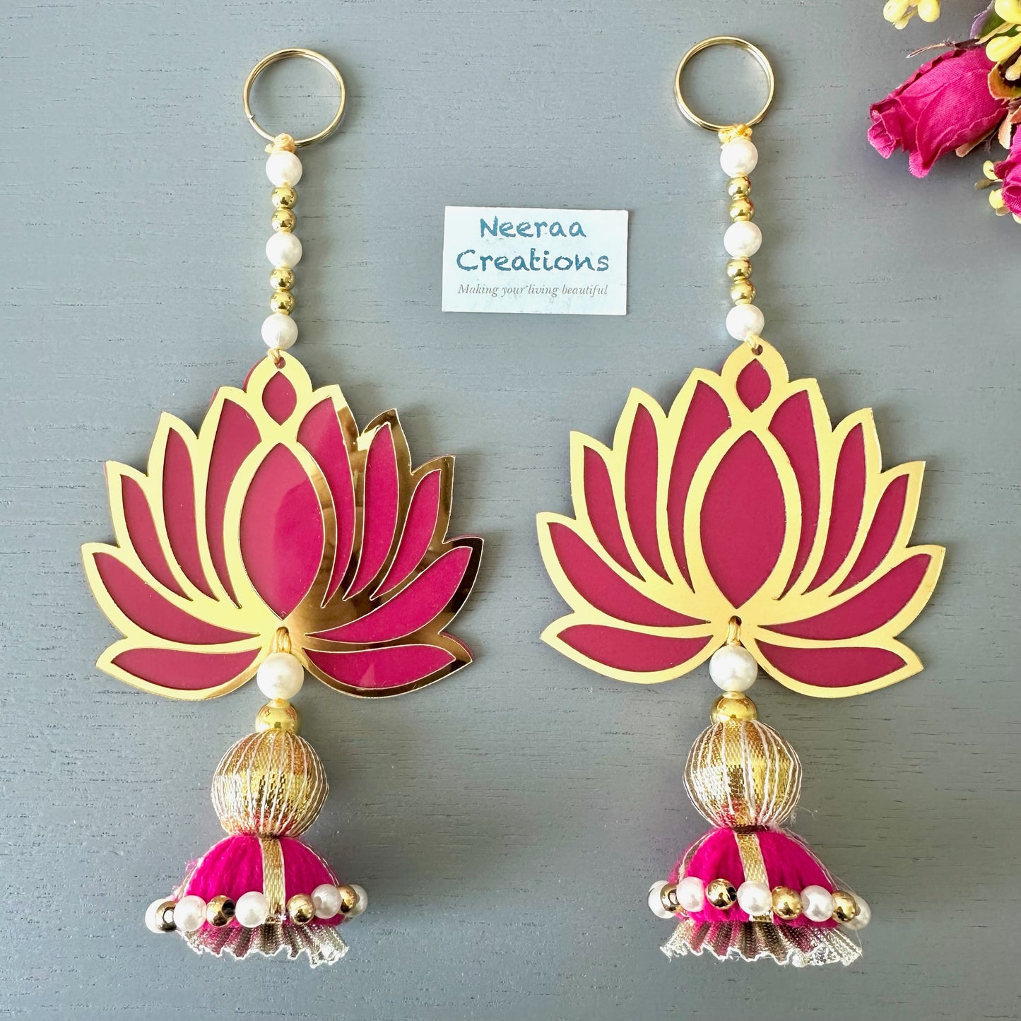 Lotus style hanging - Set of 2