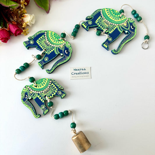 Hand painted Elephant Hanging