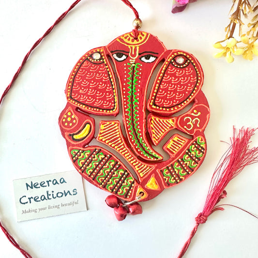 Hand painted Ganesha Hanging