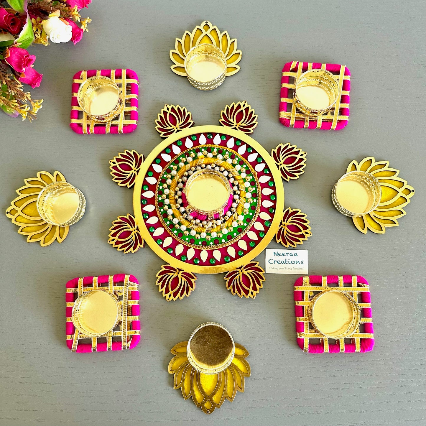 Lotus style Festival Decoration set