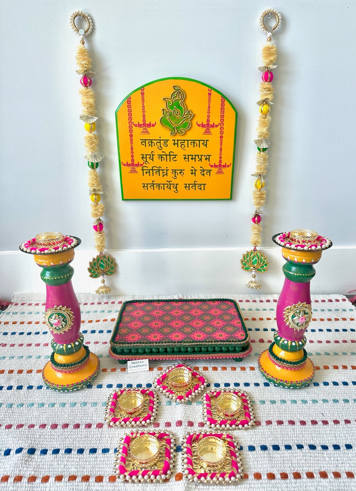 Ganesha Festival Decoration set