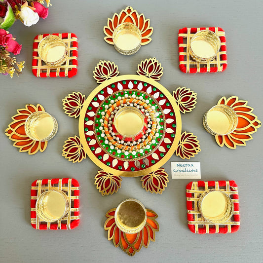 Lotus style Festival Decoration set