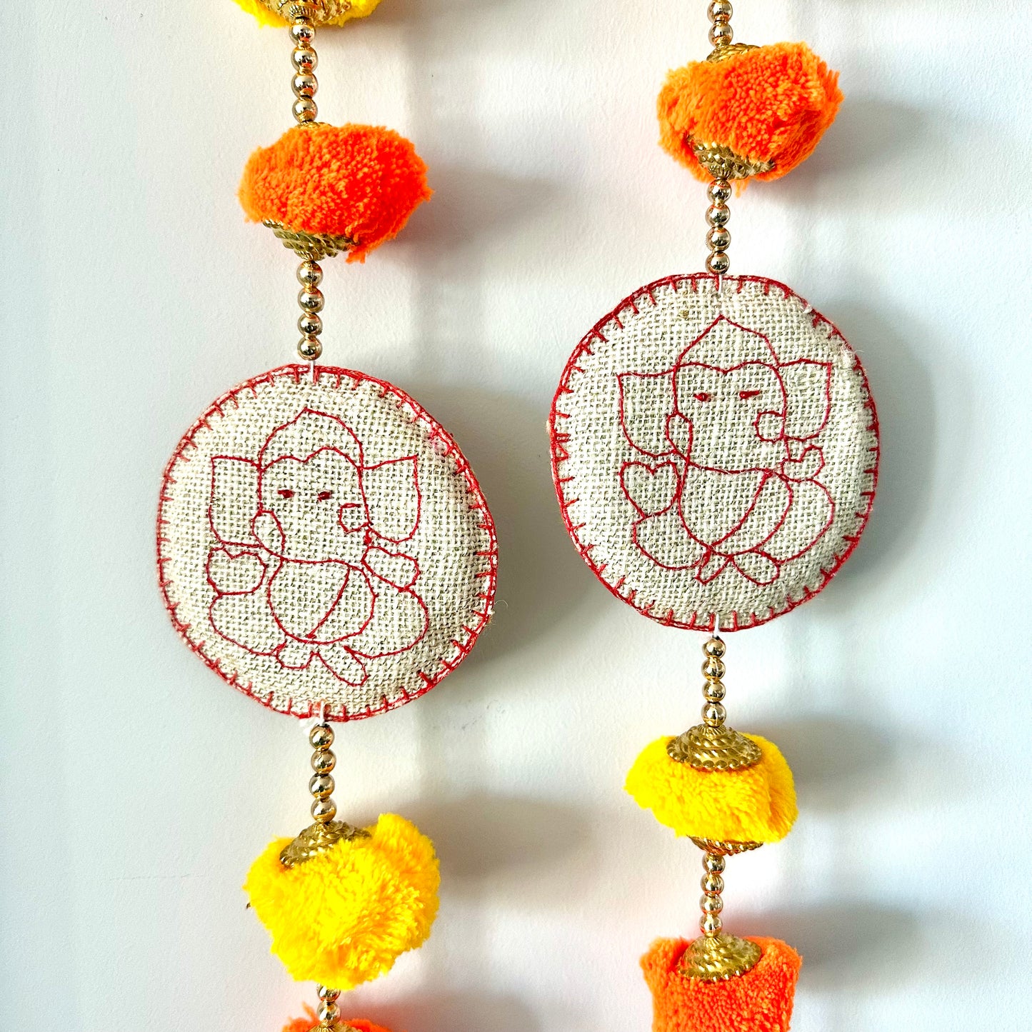 Pair of Decorative Ganesha Hangings