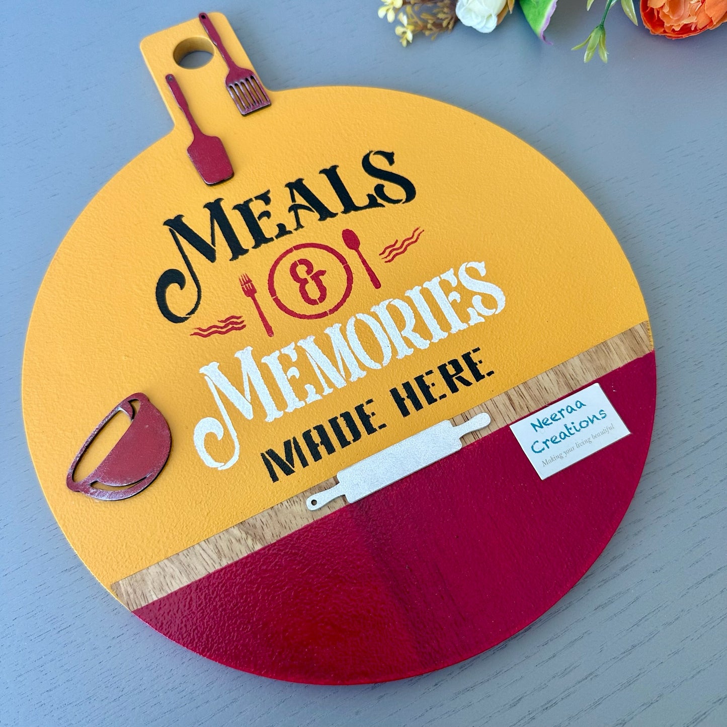 Kitchen Wall Decor - Meals & Memories