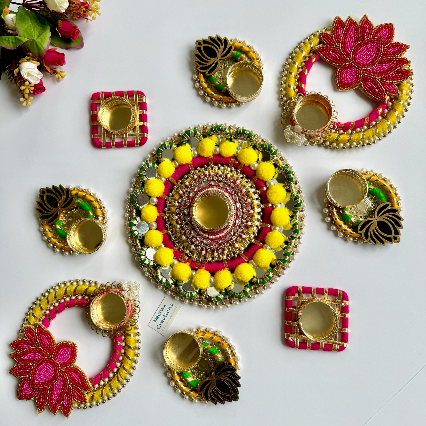 Lotus style Festival Decoration set