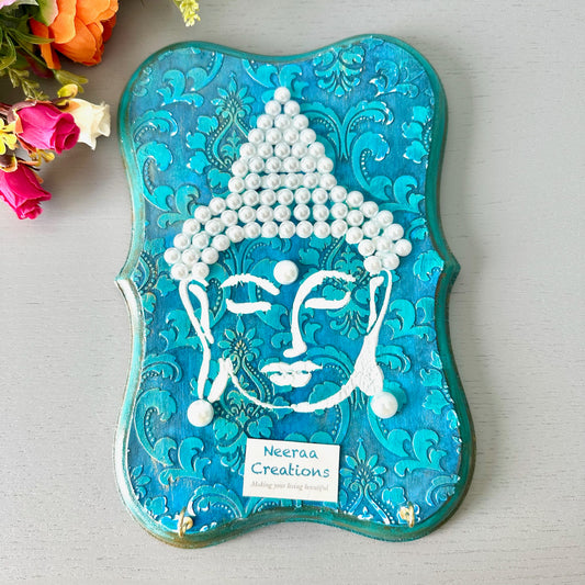 Buddha Wall Decor with Keys holder