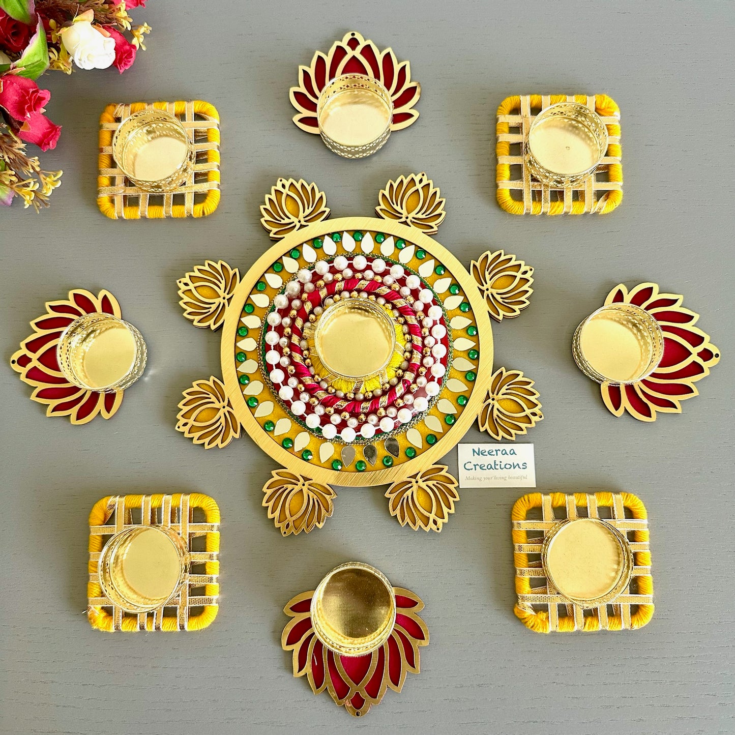 Lotus style Festival Decoration set