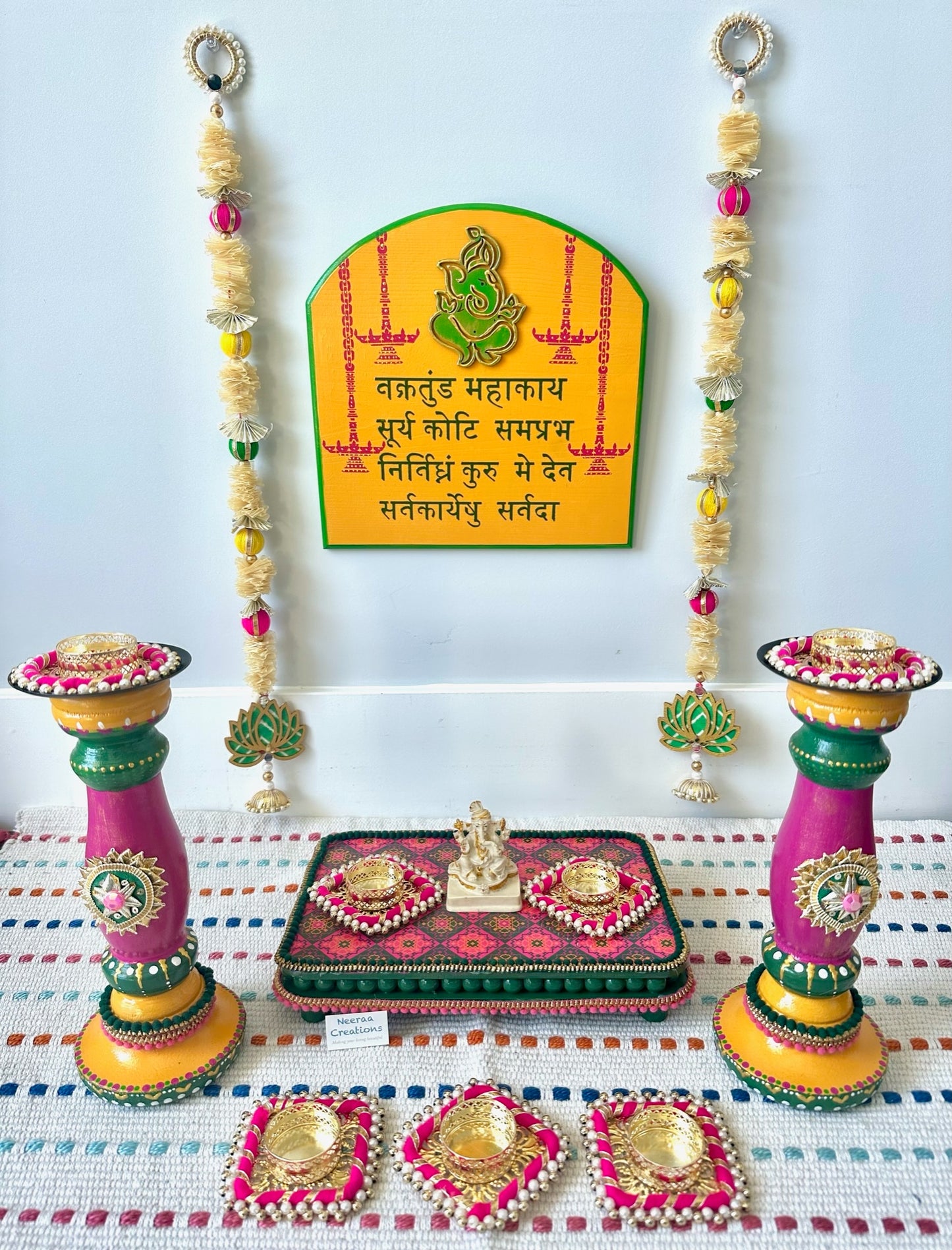 Ganesha Festival Decoration set