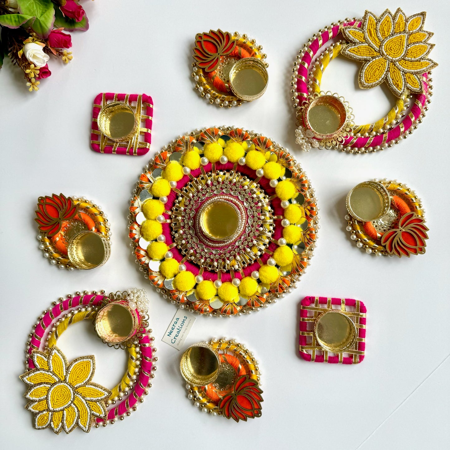 Lotus style Festival Decoration set