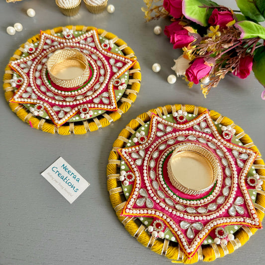 Decorative Diyas - Set of 2