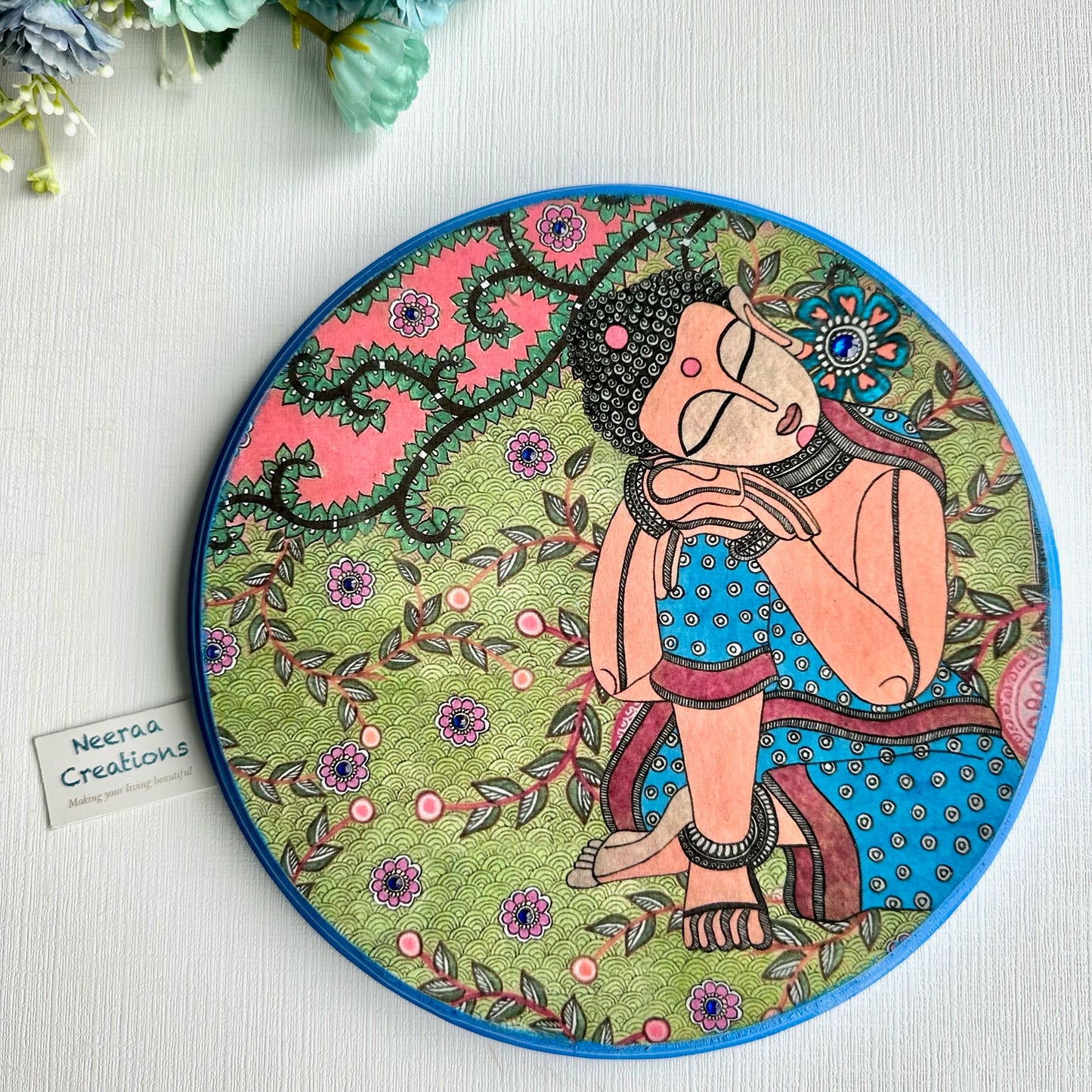 Budha Decorative Wall Plate