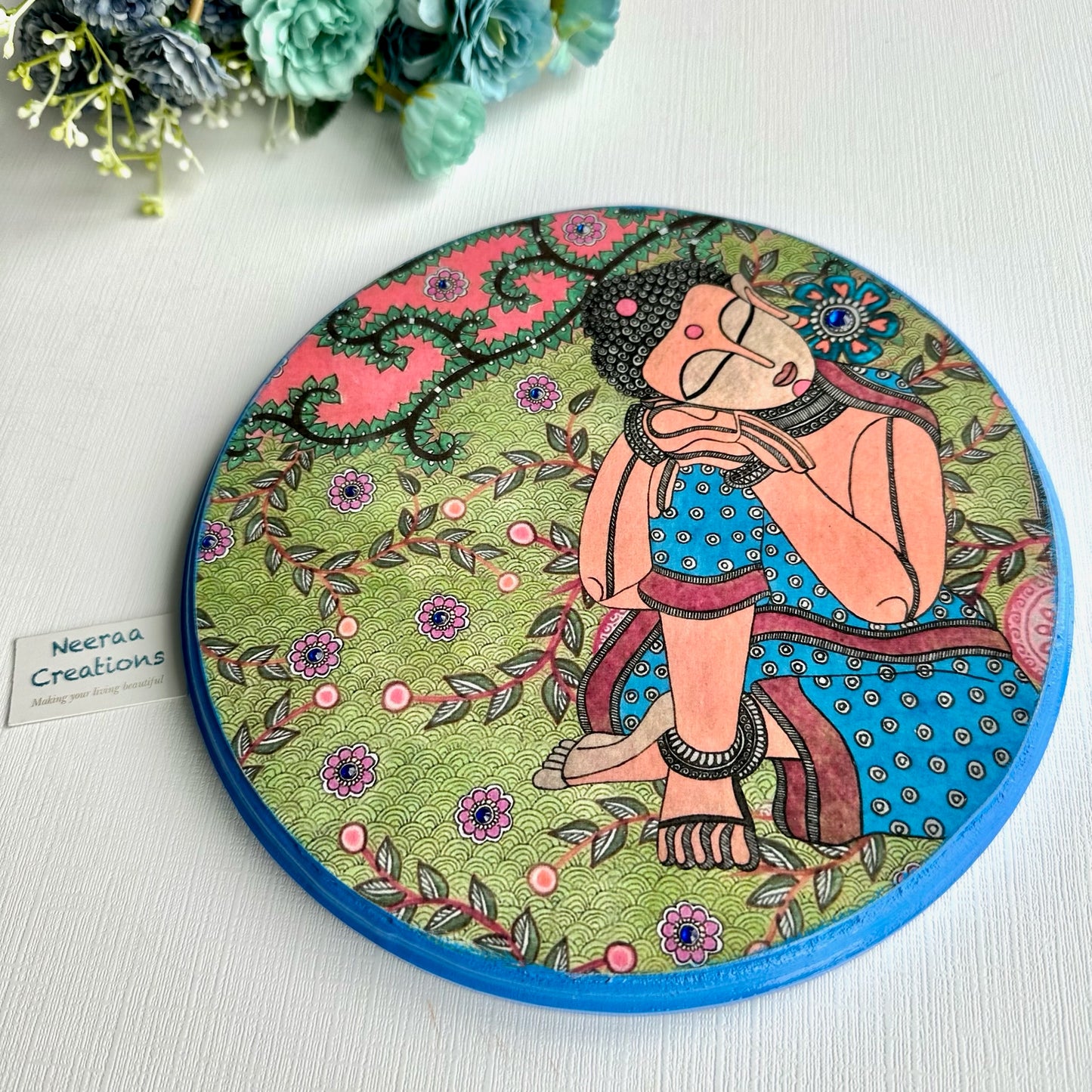 Budha Decorative Wall Plate