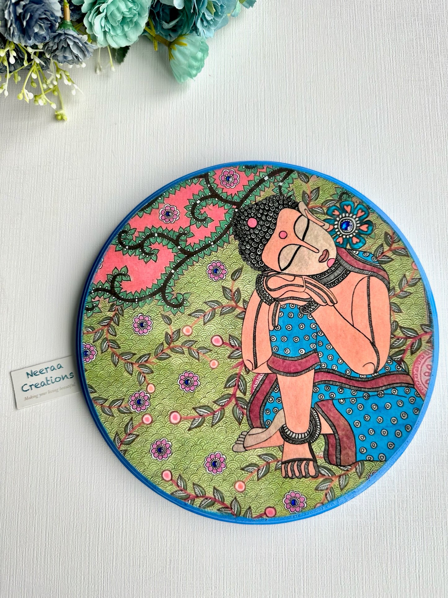 Budha Decorative Wall Plate