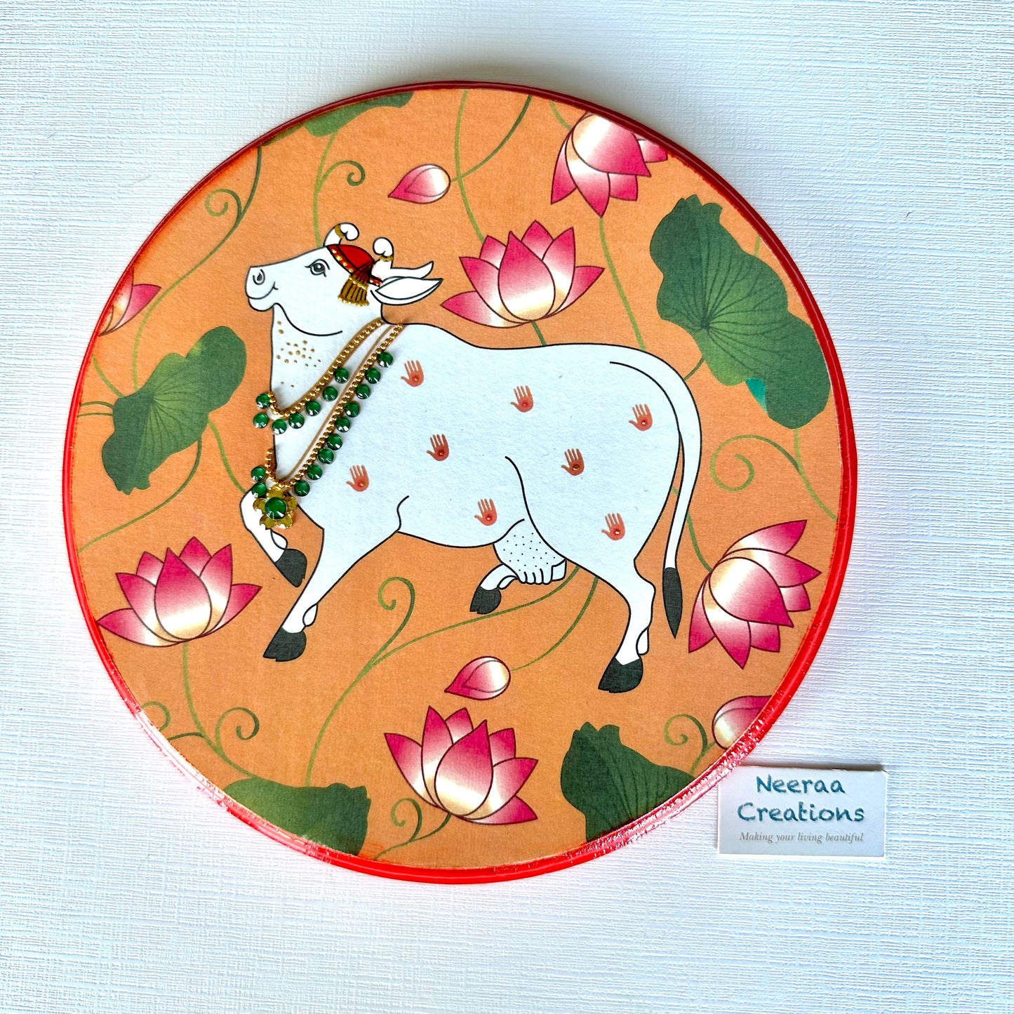 Pichwai Cow Wall decor - Set of 3