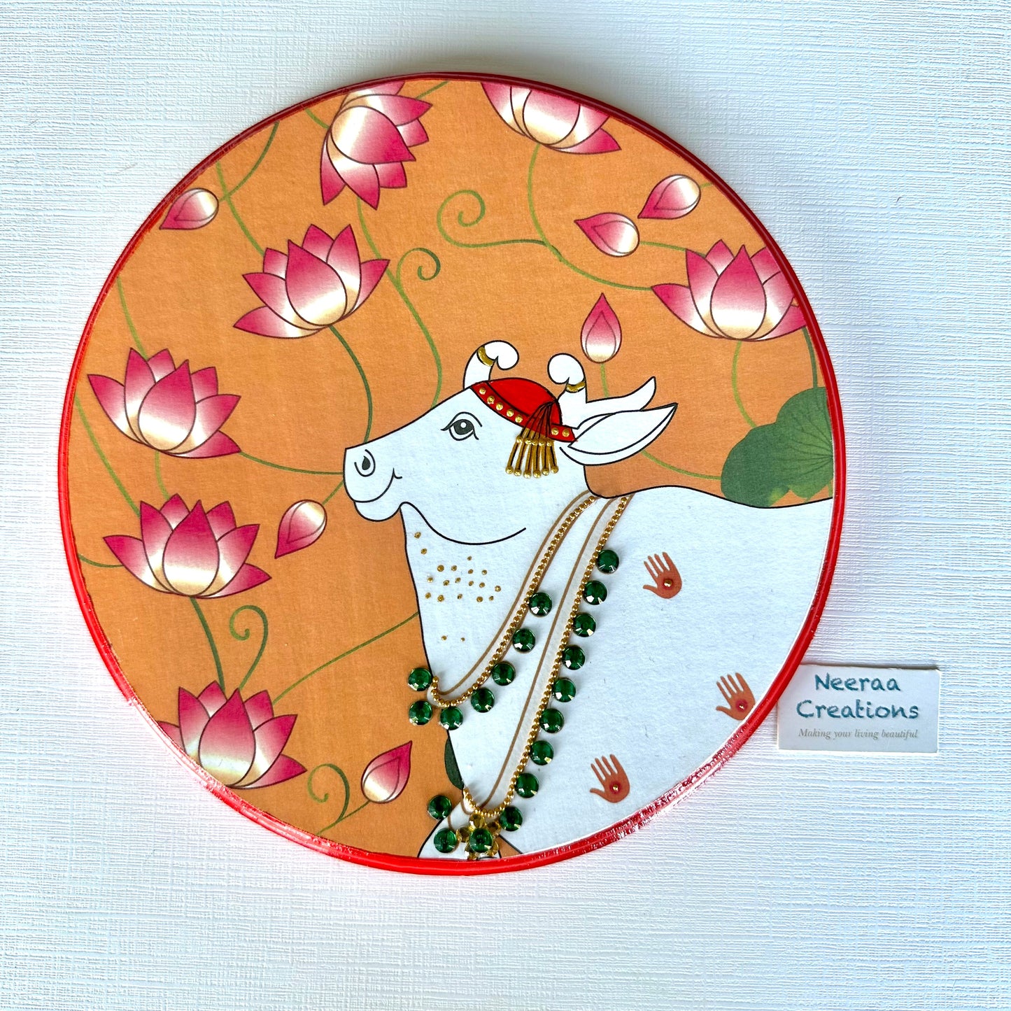 Pichwai Cow Wall decor - Set of 3