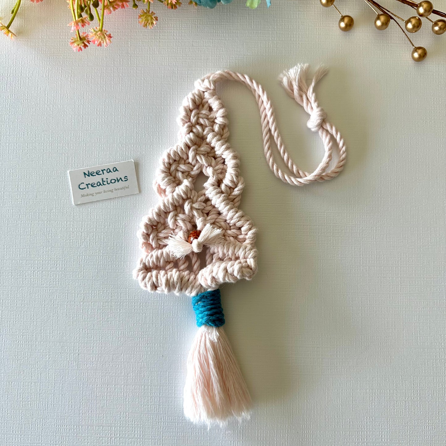 Christmas Macrame Hanging Ornaments set