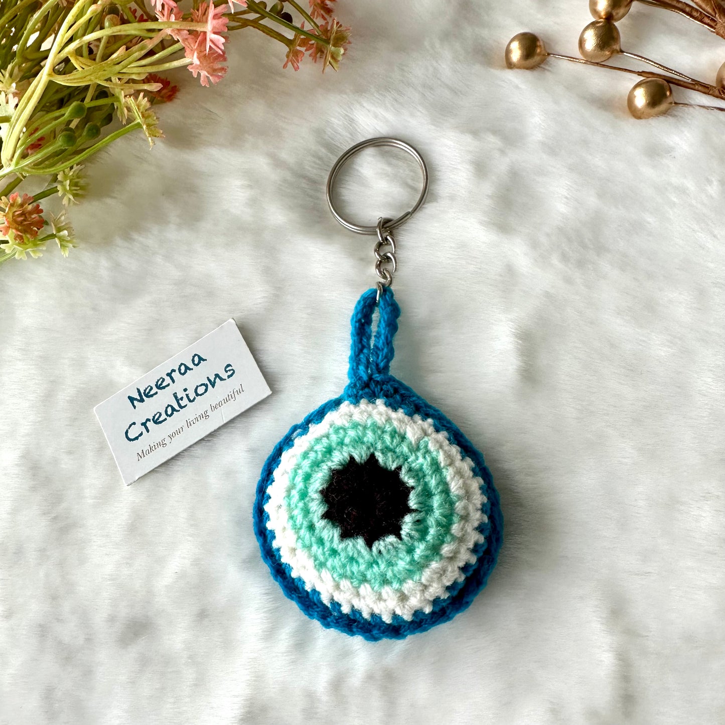 Evil Eye Key Ring