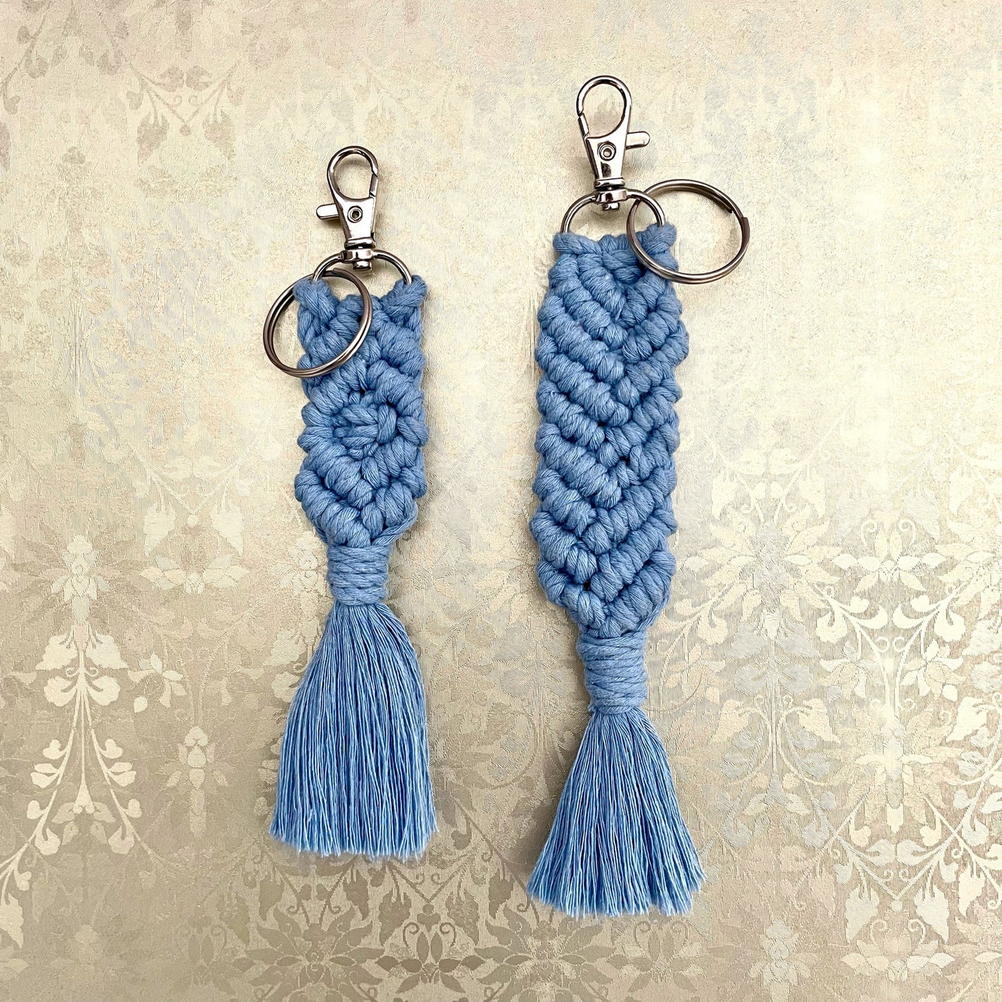 Macrame Key Rings - Set of 2