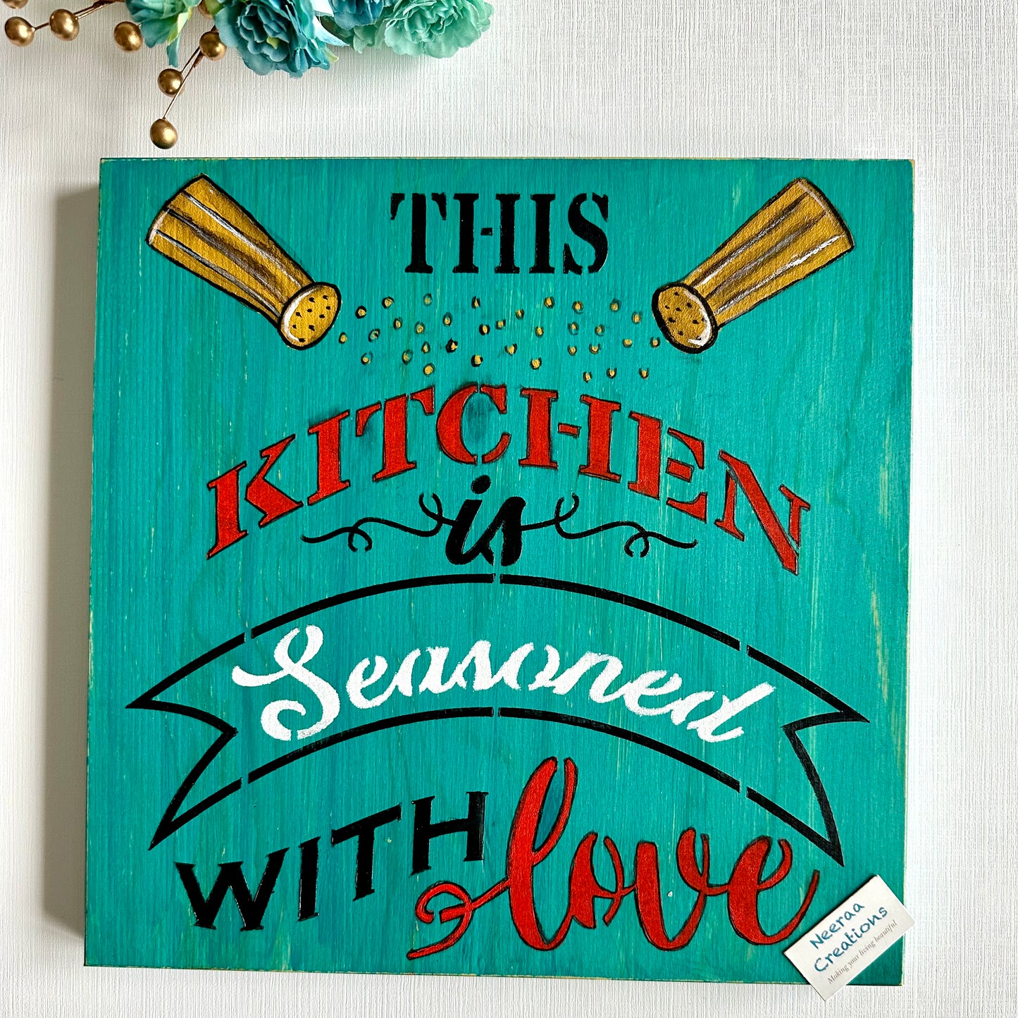 Kitchen Love Wall Decor