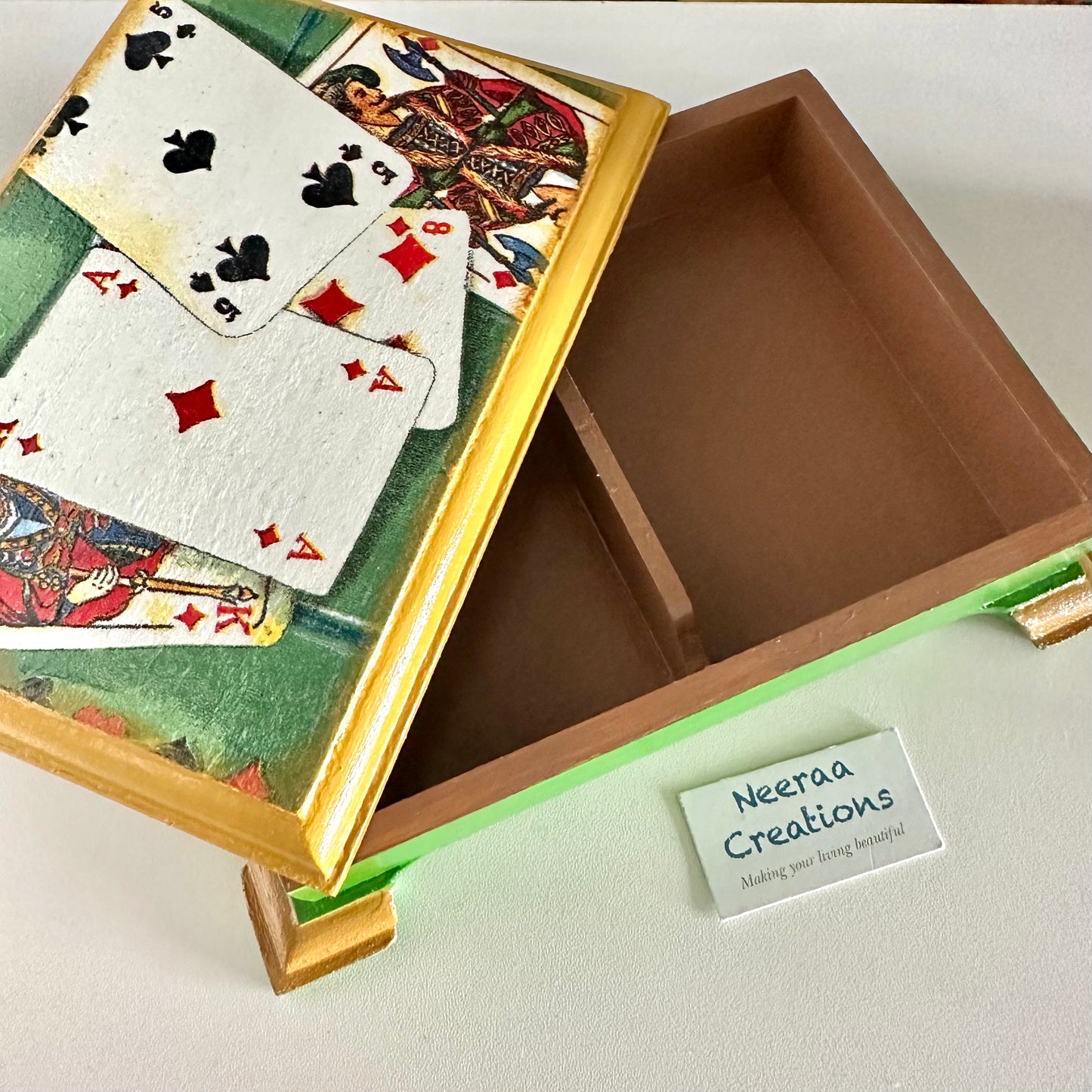 Playing Cards Box - for 2 packs  my