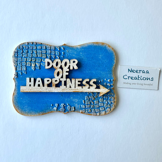 Refrigerator Magnet - Door of Happiness