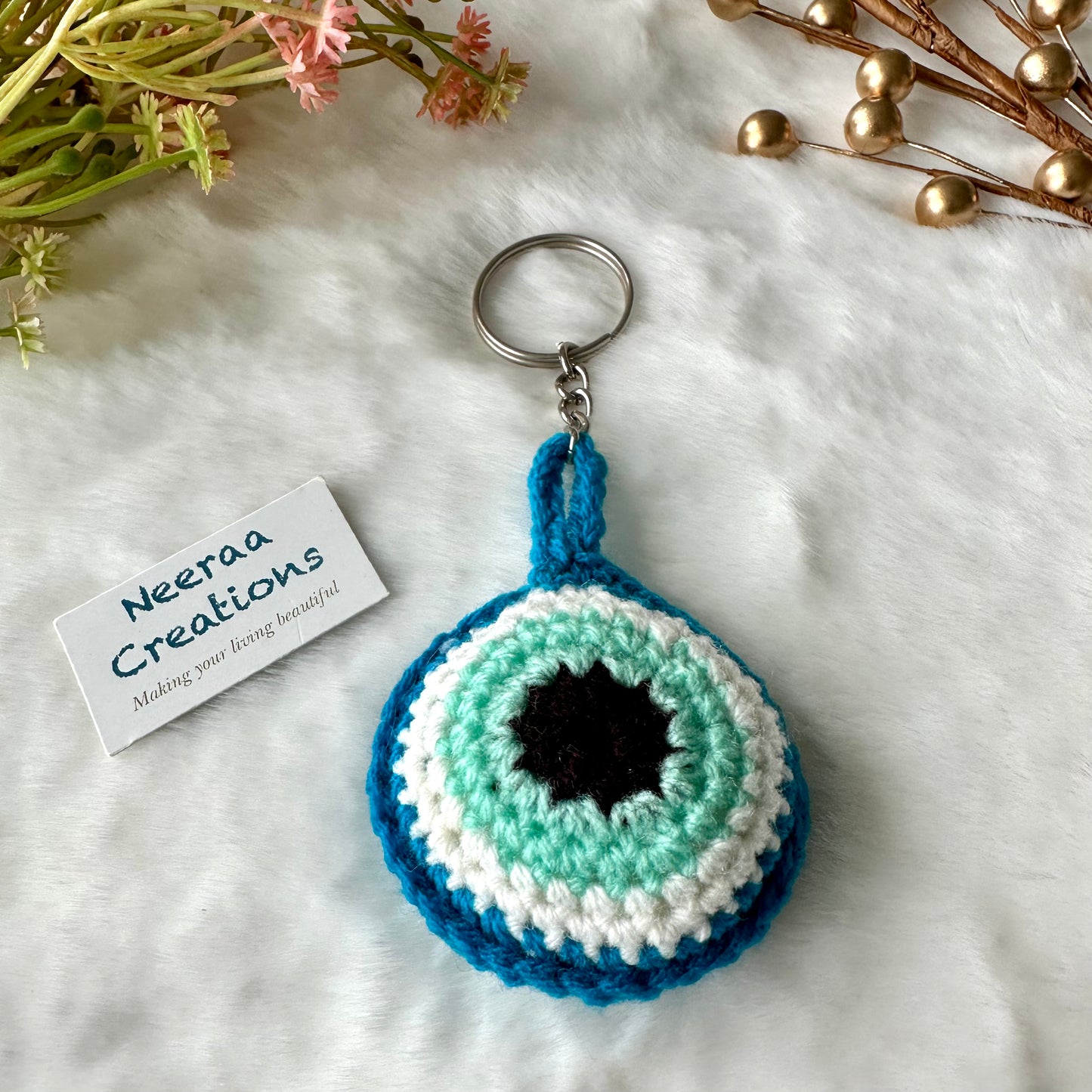 Evil Eye Key Ring