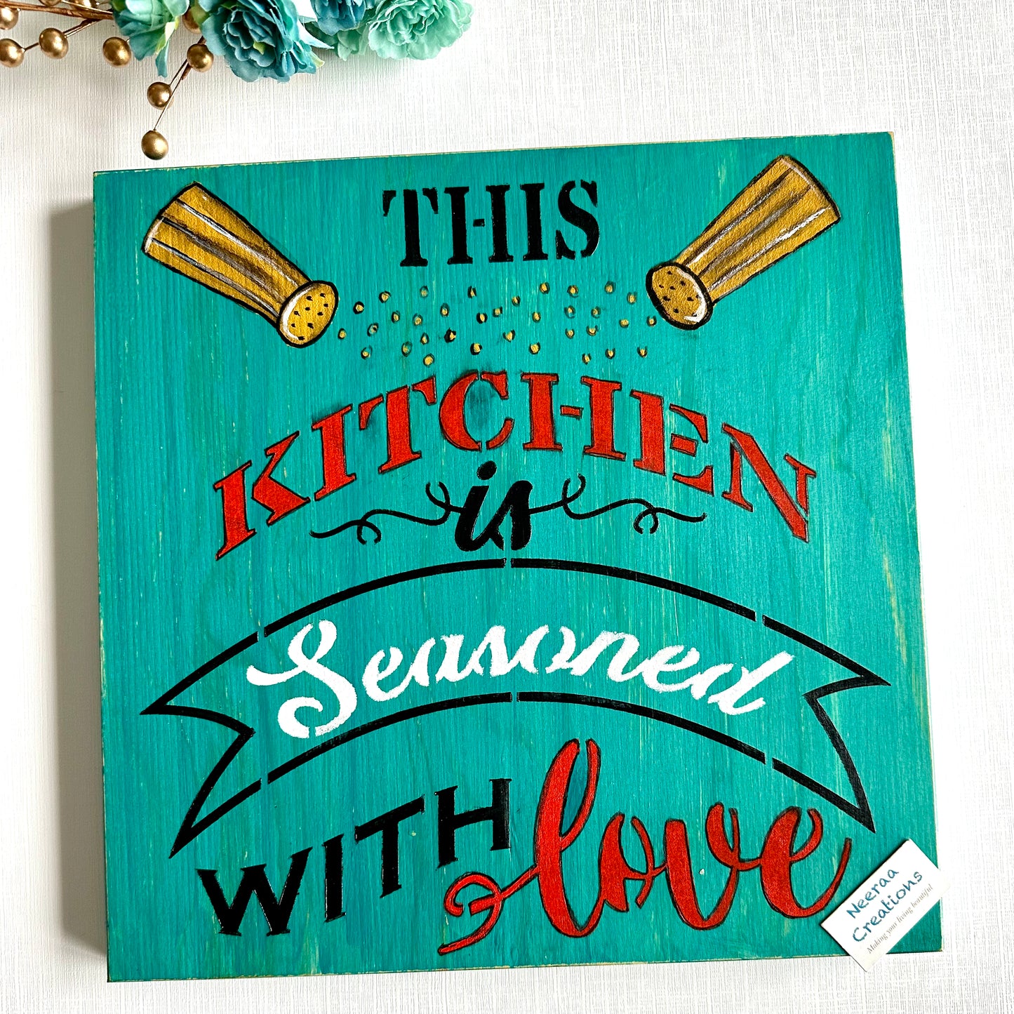 Kitchen Love Wall Decor